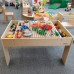 Medinis edukacinis stalas + STEM sienos priedai MASTERKIDZ
