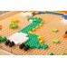 Medinis edukacinis STEM stalas su STEM WALL priedais – 359 dalių rinkinys MASTERKIDZ