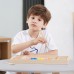 Medinis kamuoliukų gaudymo ir rungtynių žaidimas Montessori dėlionė VIGA