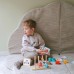 Medinis krabo dėlionės kaladėlių rinkinys, pastelinės spalvos TOOKY TOY