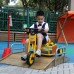 Medinis rampos tiltas, privažiavimas plento dviračių taku CLASSIC WORLD EDU