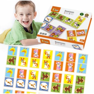 Medinis žaidimas „Domino Farma Viga Toys“