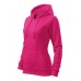 Moteriškas džemperis MALFINI Trendy Zipper 411 Magenta, 300 g/m²