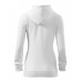 Moteriškas džemperis MALFINI Trendy Zipper 411 White, 300 g/m²