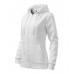 Moteriškas džemperis MALFINI Trendy Zipper 411 White, 300 g/m²