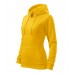Moteriškas džemperis MALFINI Trendy Zipper 411 Yellow, 300 g/m²