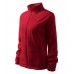Moteriškas Flisinis Džemperis RIMECK Jacket 504, Marlboro red 280 g/m²