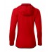 Moteriškas fliso džemperis MALFINI Direct 418 Red, 240 g/m²