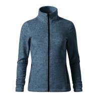 Moteriškas Micro Fliso Džemperis MALFINI Factor Dark denim melange 300 g/m²