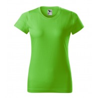 Moteriški Marškinėliai MALFINI Basic 134 Apple green, 160g/m2