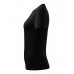 Moteriški Marškinėliai MALFINI Basic 134 Black, 160g/m2