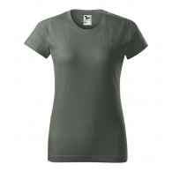 Moteriški Marškinėliai MALFINI Basic 134 Castor gray, 160g/m2