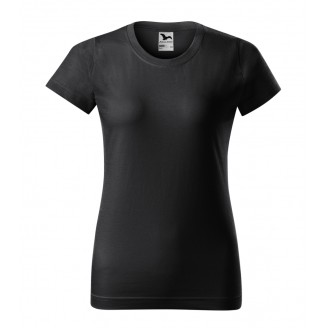 Moteriški Marškinėliai MALFINI Basic 134 Ebony gray, 160g/m2