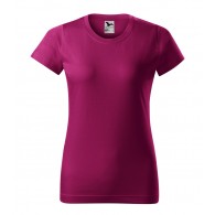 Moteriški Marškinėliai MALFINI Basic 134 Fuchsia red, 160g/m2