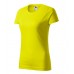 Moteriški Marškinėliai MALFINI Basic 134 Lemon, 160g/m2