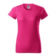 Moteriški Marškinėliai MALFINI Basic 134 Magenta, 160g/m2