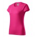Moteriški Marškinėliai MALFINI Basic 134 Magenta, 160g/m2
