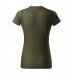 Moteriški Marškinėliai MALFINI Basic 134 Military, 160g/m2