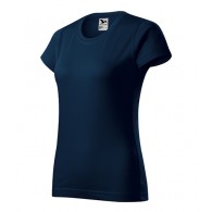 Moteriški Marškinėliai MALFINI Basic 134, Navy Blue