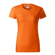 Moteriški Marškinėliai MALFINI Basic 134 Orange, 160g/m2