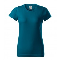 Moteriški Marškinėliai MALFINI Basic 134 Petrol blue, 160g/m2