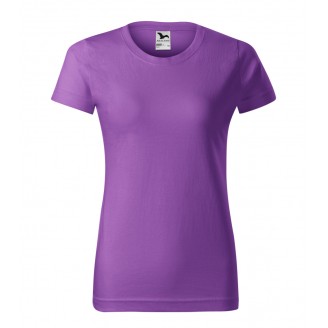 Moteriški Marškinėliai MALFINI Basic 134 Purple, 160g/m2