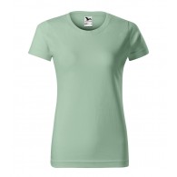 Moteriški Marškinėliai MALFINI Basic 134 Sage, 160g/m2