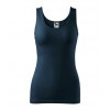 Moteriški Marškinėliai MALFINI Triumph, Navy blue 180 g/m²