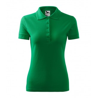 Moteriški Polo Marškinėliai MALFINI Pique Polo, Kelly green