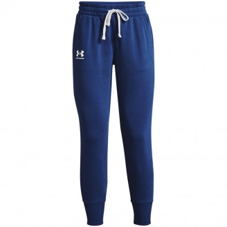 Moteriškos Kelnės Under Armour Rival Fleece Joggers Mėlyna 1356416 404