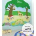 Muzikinė XL sieninė lenta KROKODYLEK CLASSIC WORLD EDU