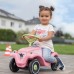 Paspiriama mašinėlė BIG „Bobby Car Classic Flower“ rožinė