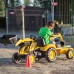 Pedalinis traktorius-ekskavatorius-kaušas-priekaba nuo 2 metų FALK KOMATSU