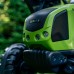 Pedalinis traktorius su kaušu ir priekaba, žalias, CLAAS, nuo 3 metų FALK