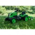 Pedalų traktorius su priekaba, žalias, 2-5 metų amžiaus FALK Country Farmer