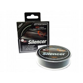 Pintas Valas 8-gijų SG HD8 Silencer Braid 0.12mm 120m Green