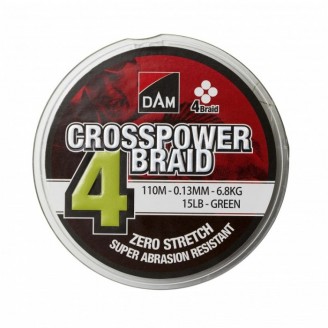Pintas Valas DAM Crosspower 4-Braid 150m 0.13mm 6.8kg
