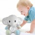 Pliušinis dramblys su projektoriumi ir raminančiais garsais, 12 melodijų WOOPIE BABY