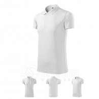 Polo marškinėliai MALFINI Victory White, unisex