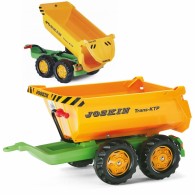 Pusvamzdžio Joskin savivarčio priekaba Rolly Toys rollyTrailer
