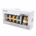 Rinkinys medinei piramidei + pingvino formos plaktuku-perforatoriui Montessori VIGA PolarB