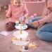 Saldumynų lėkštė medinis stovas keksiukai pyragaičiai TOOKY TOY