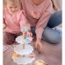 Saldumynų lėkštė medinis stovas keksiukai pyragaičiai TOOKY TOY