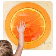 Sensorinė edukacinė lenta oranžinė MASTERKIDZ