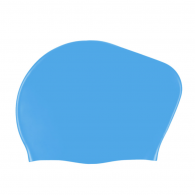 Silikoninė plaukimo kepuraitė ilgaplaukiams THOMS SCLH104-03, Blue (20,5 cm