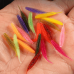 Silikoninis masalas AsaTsuri Tanta Candy Pink Glitter, ilgis 2,5 cm,.20vnt
