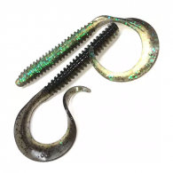 Silikoninis masalas SG -Sliekas 110mm Blue Glitter