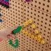 Spalvingi varžtai, 5 formos, STEM kūrybinei lentai, 512 detalių, mišrios spalvos MASTERKIDZ