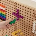 Spalvingi varžtai, 5 formos, STEM kūrybinei lentai, 512 detalių, mišrios spalvos MASTERKIDZ