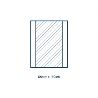 Sterilus instrumentų stalo uždangalas ALPHAtex, 100 x 150 cm